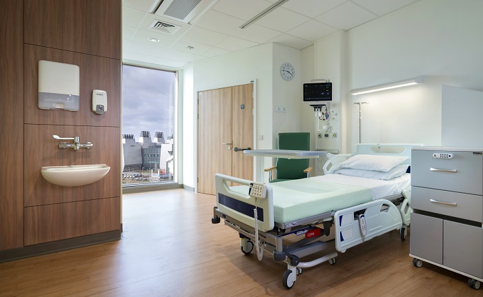 The hospital has more than 300 beds