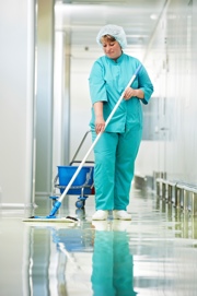  Regular cleaning with harsh disinfectants can take its toll on hospital walls
