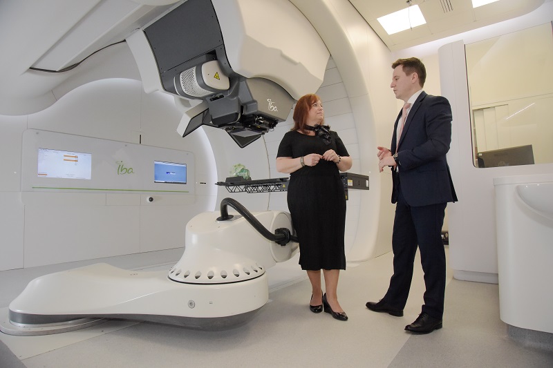 Proton beam therapy treatment has only just become available in the UK