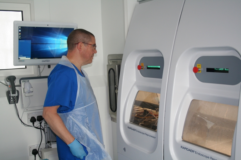 Vanguard mobile endoscopy decontamination facility enhances services at