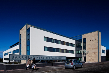The Barrhead Health and Care Centre in Glasgow won the award for Best Out of Hospital Design 