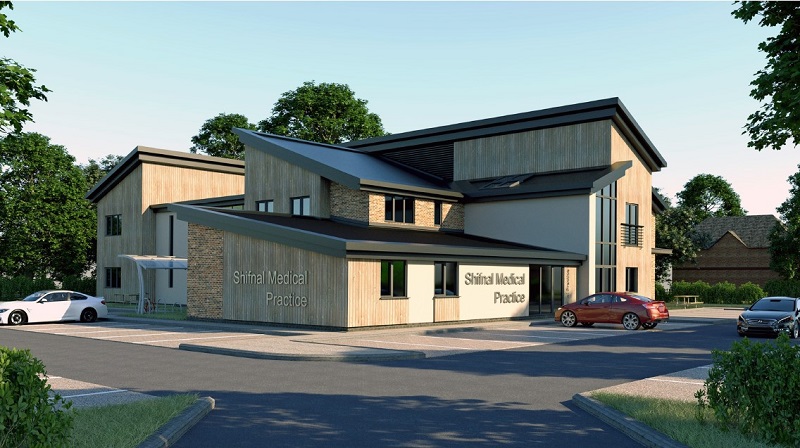 An artist's impression of the new health centre. Courtesy of Bundred and Goode