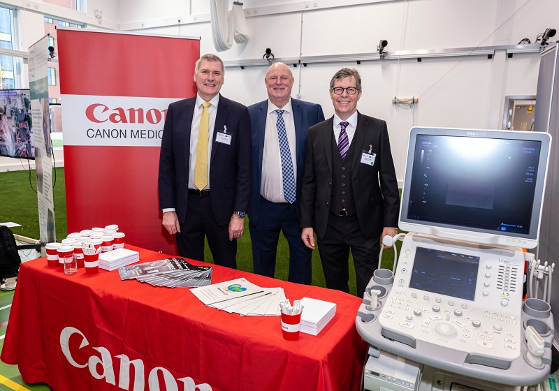 The centre features ultrasound technology from Canon Medical Systems, which will be used to gauge the performance of athletes and help to rehabilitate stroke patients 
