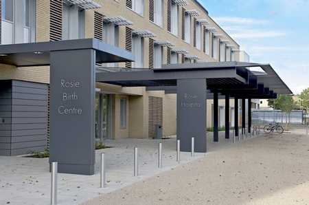 Beaver Healthcare furniture installed at Rosie Birth Centre