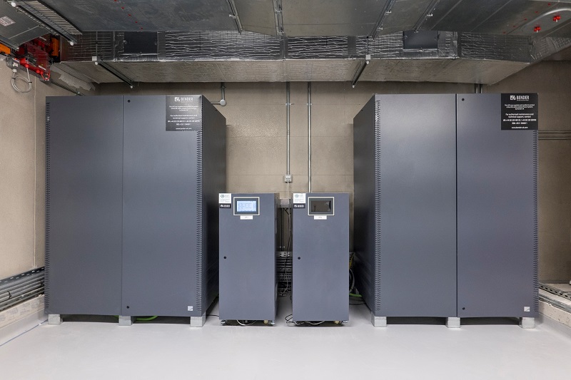 Safe, resilient critical care power systems have been supplied as part of the project