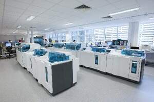 Birmingham hospital lab now fully automated