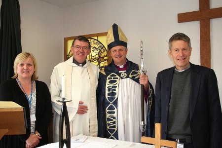 Blessing for new hospital chapel and garden 
