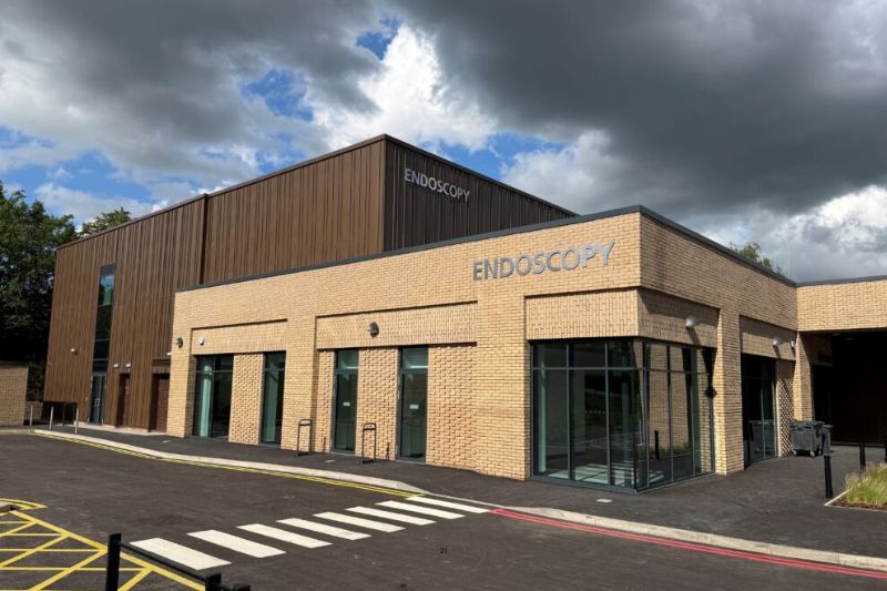 Bowmer + Kirkland completes £26.5m endoscopy unit ahead of September opening