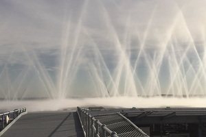 Bristol Royal Infirmary opens firefighting system on rooftop helipad
