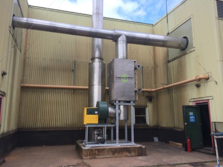 Thermal Energy International won the category for its heat recovery and condensate return system