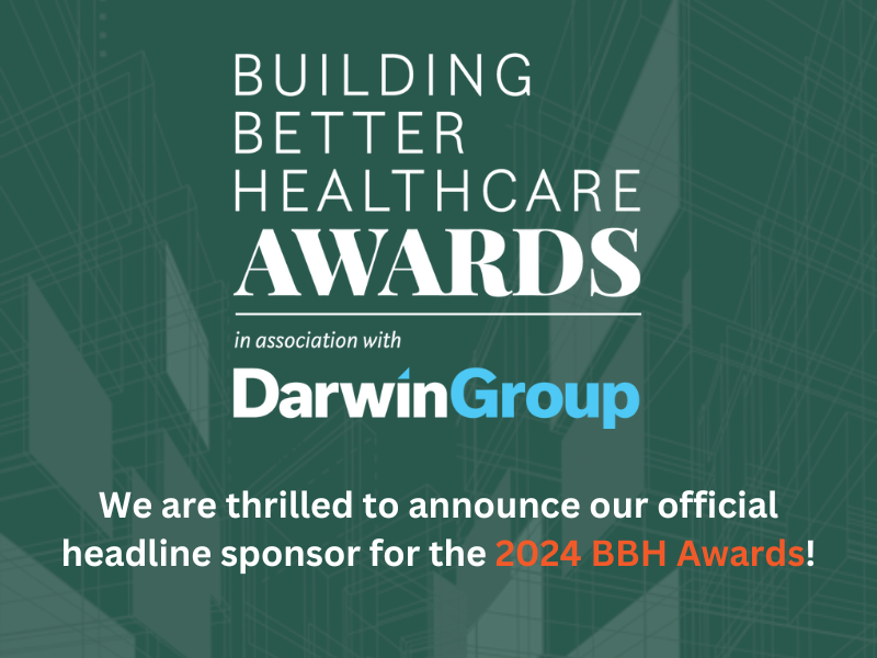 Building Better Healthcare Awards and Darwin Group announce partnership