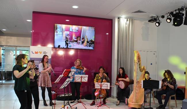 Children's hospital streams live music to patient rooms