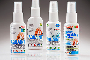 Clean Packaging solution for Aquaint by M&H Plastics