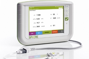 Clinical evaluation of new patient dedicated blood gas analyser published