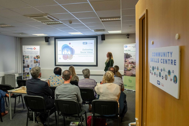 As part of the scheme, trainees will get a minimum of 70 hours practical experience on the site of the North View mental health facility