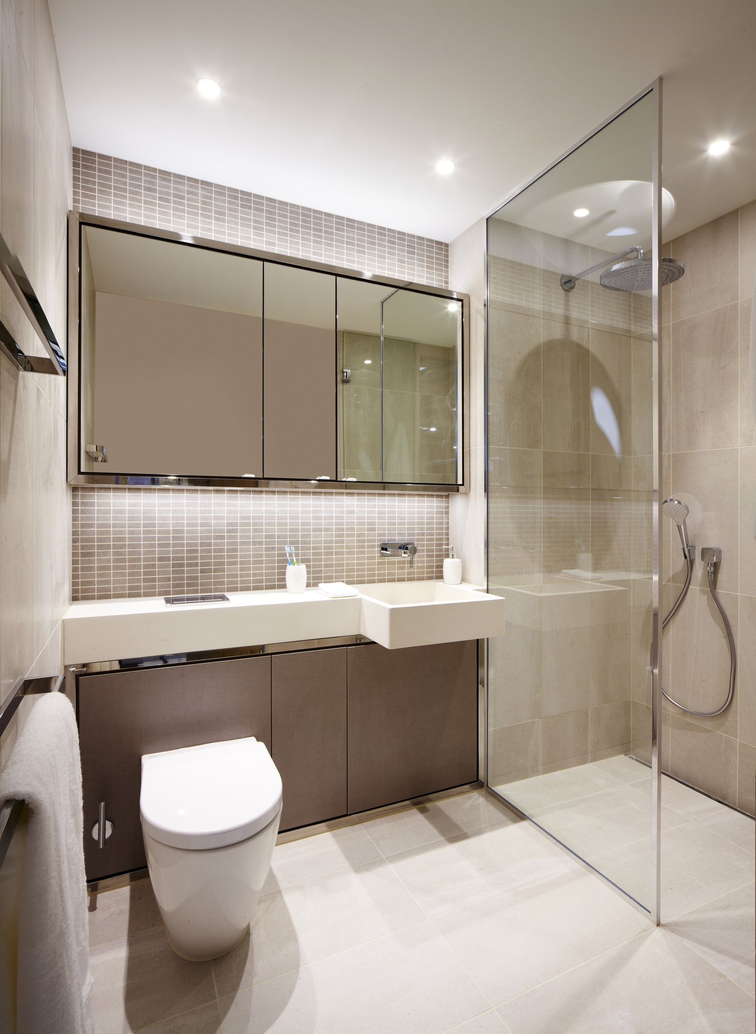 Concrete and steel bathroom pod is unveiled