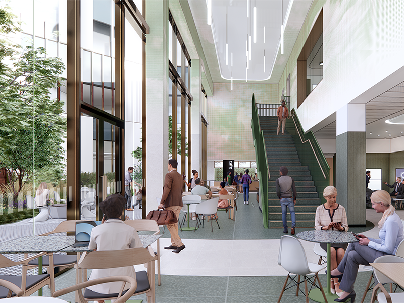 The facility has been designed in conjunction with patients and staff