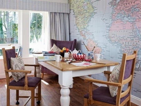 St Catherine\'s View has been designed to meet the needs of people with dementia with purpose built facilities including this World Travel Room