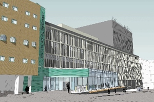 Designs unveiled for flagship hospital retail centre