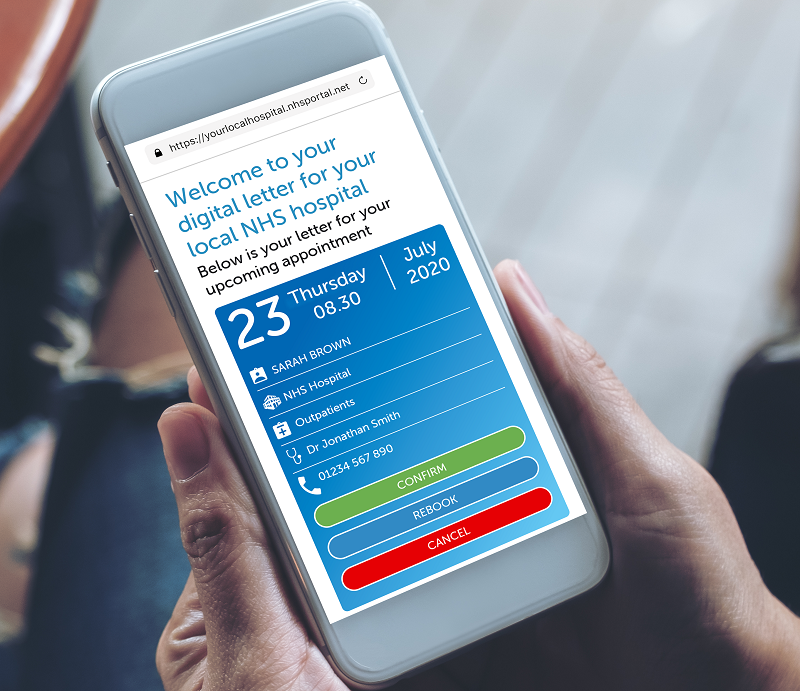 Digital-first patient communications saves over £5m a year