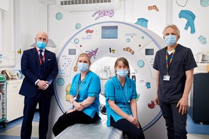 Dose reduction and fast scanning speeds for paediatric patients