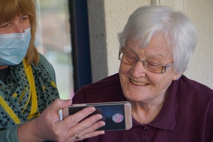 Enriching the lives of social care residents and patients through mobile connectivity