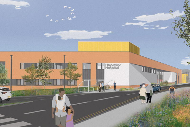 EXCLUSIVE: Haywood Hospital outpatient building redevelopment is “progressing at pace,” says Trust