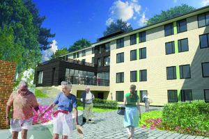Extra care housing scheme being developed in Derbyshire