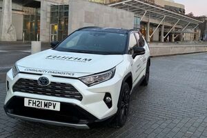 Fujifilm launches mobile diagnostics vehicle at Scottish Parliament