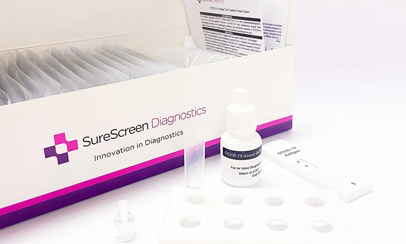 Government deploys first British-manufactured COVID-19 antigen tests