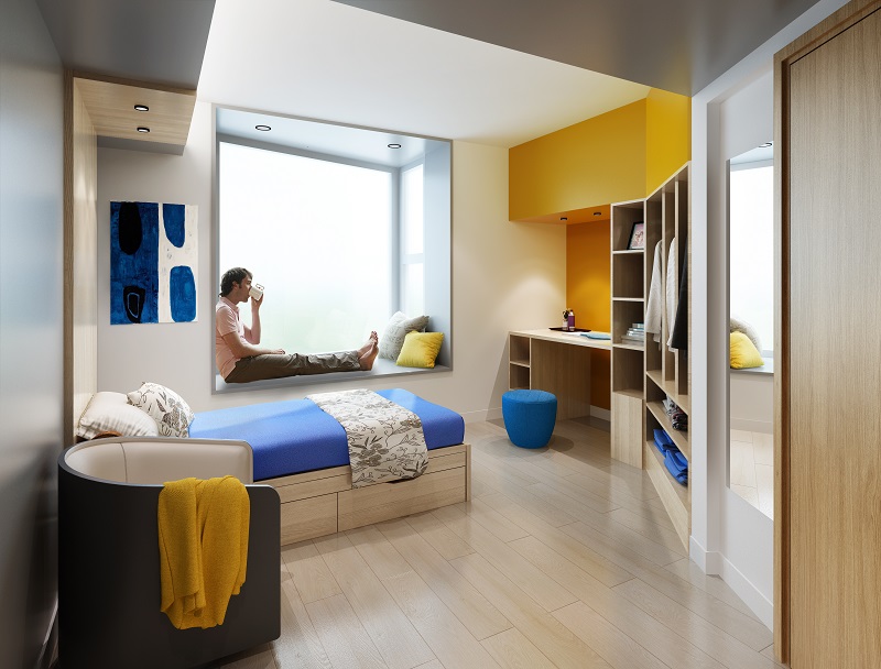 The new building will have single-sex, private en-suite bedrooms as well as improved communal spaces and staff working environments