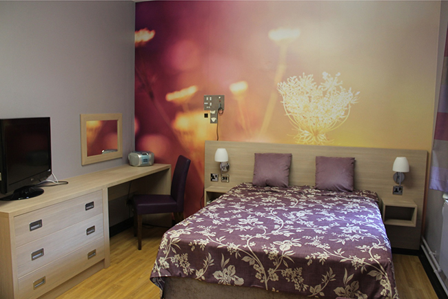 Grosvenor Interiors: Maternity bereavement suite Leicester General Hospital