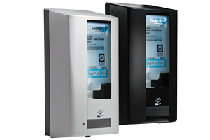Hand care system maximises and optimises soap/foam availability