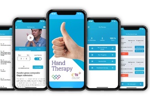Hand therapy app improves the patient experience