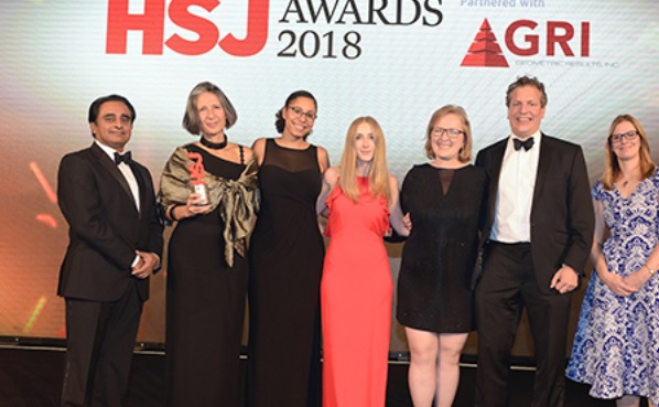 Healthcare excellence celebrated at 2018 <i>HSJ Awards</i>