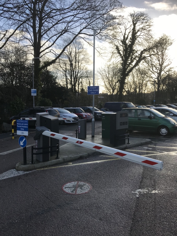 Hospital parking - fair for all, not free for all