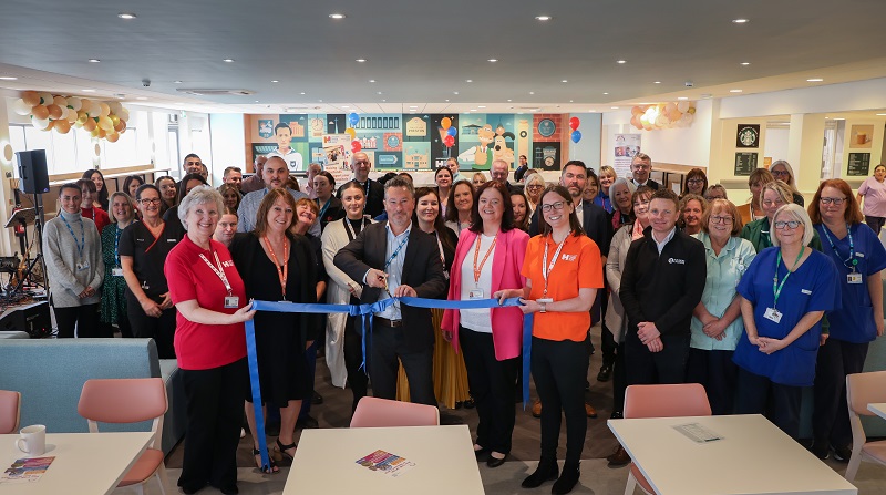 Hospital restaurant gets a makeover
