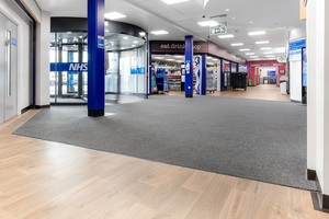 Hospital sees benefits of adhesive-free flooring