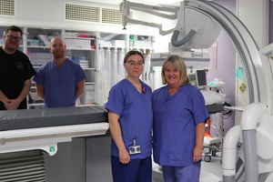 Interventional radiology suite opens at Wrexham Maelor Hospital