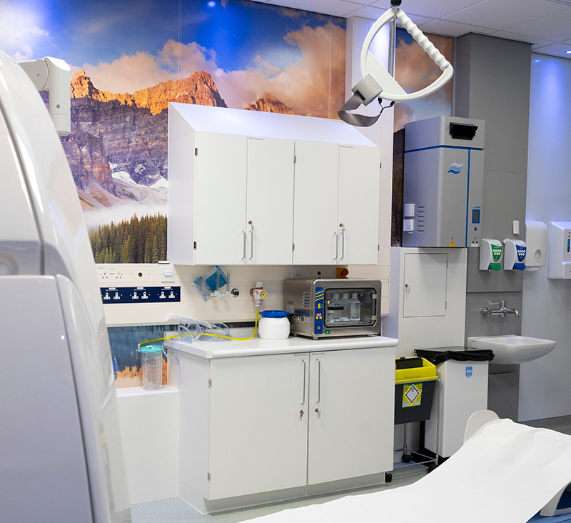 MEDSTOR equips scanning room for NHS hospital