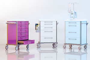 Medstor’s new module carts - flexibility in design, specification and style