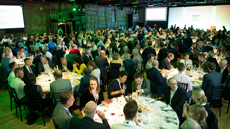 Attendees seated for the ceremony in 2019
