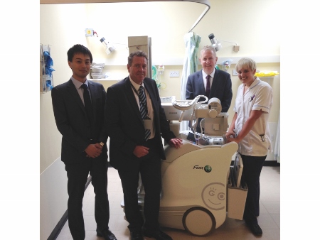 Mobile digital X-ray system installed at Pilgrim Hospital