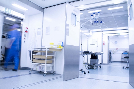 Mobile operating theatre installed at Ashford hospital