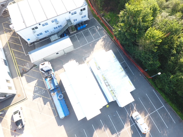Mobile operating theatres installed at Surrey and Sussex Healthcare NHS Trust 