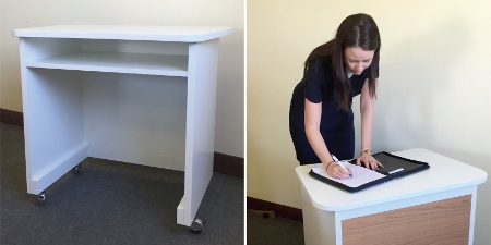 David Bailey Furniture also provides a range of mobile workstations