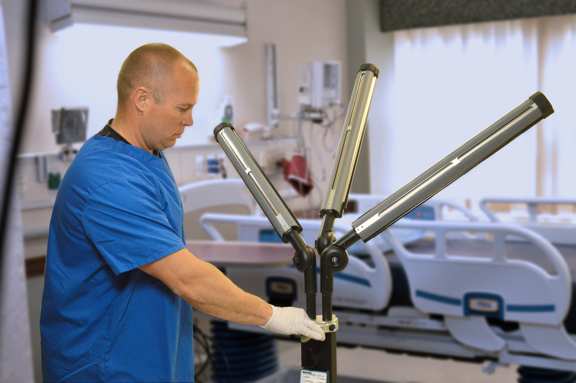 Moonbeam3: Making light work of infection prevention