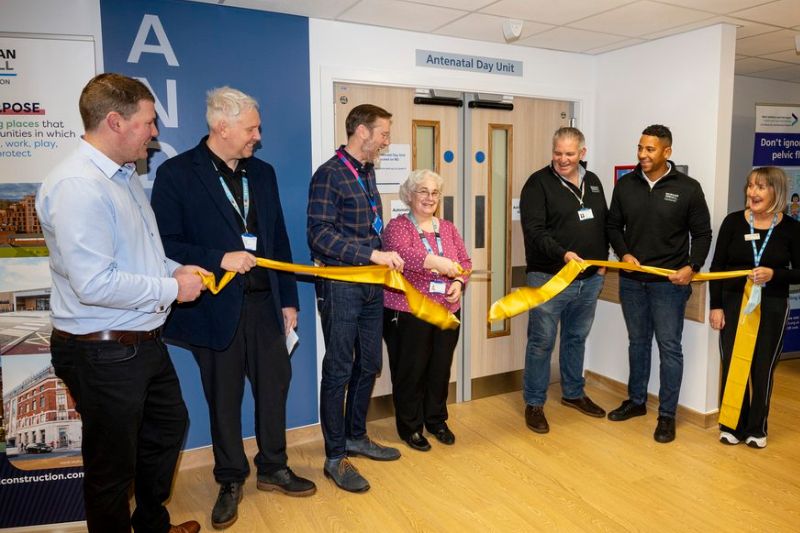 Morgan Sindall completes first phase of £15.5m refurbishment of maternity facilities at Bradford Royal Infirmary