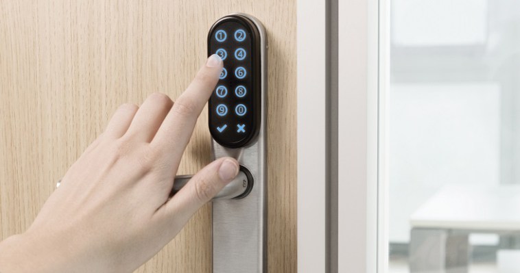 New Abloy SMARTair standalone escutcheon offers keypad activation