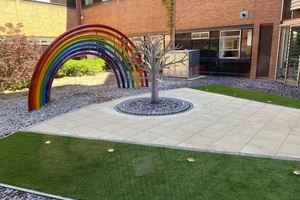 New staff gardens and free media services unveiled at Midlands hospital